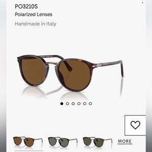 Good as new Persol Typewriter Collection Polarized sunglasses